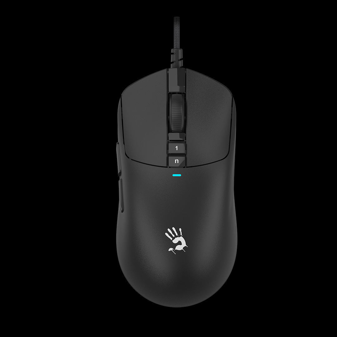 W72 Ultra Bloody Light weight Gaming Mouse USB Black Activated