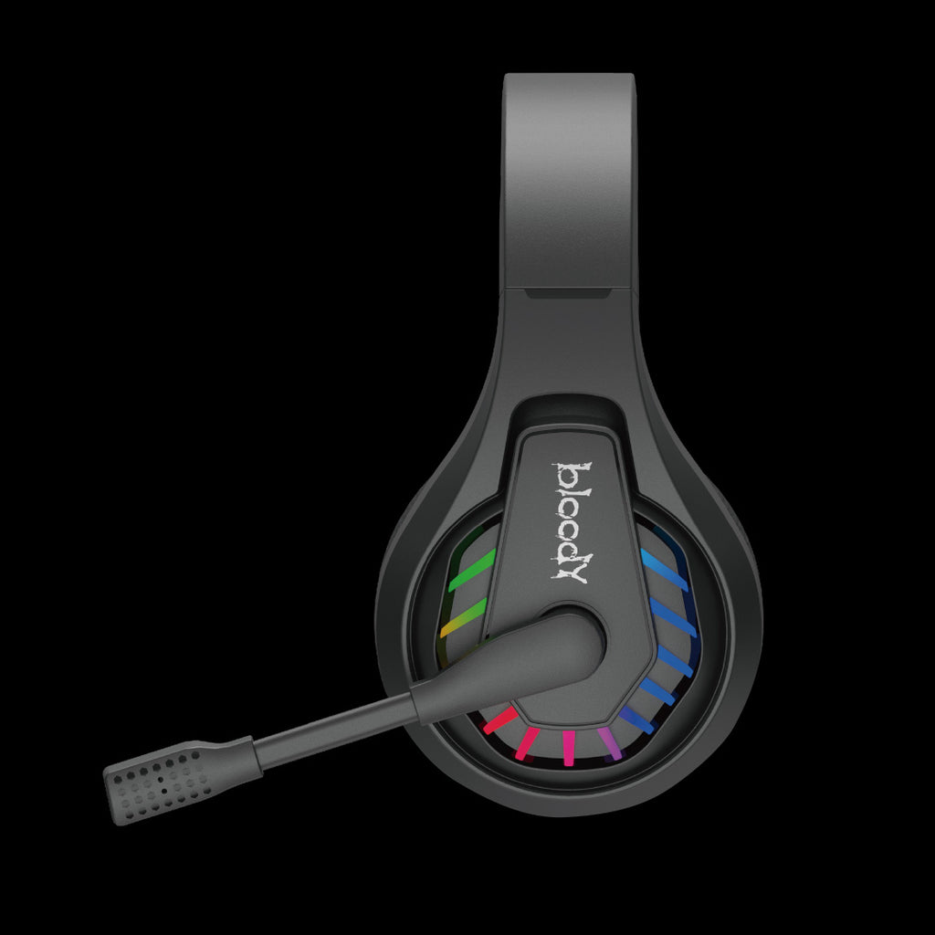 GR230 Bloody All-in-One 2.4G+BT v5.2 RGB Gaming Wireless Headset Black