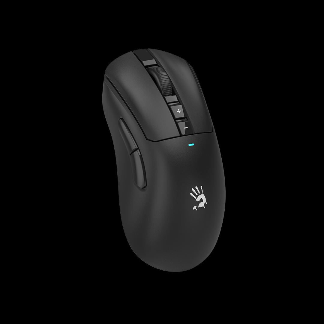 R73 Ultra Duo Bloody WaveLink Full Speed Dual Mode Wireless Gaming Mouse USB Black