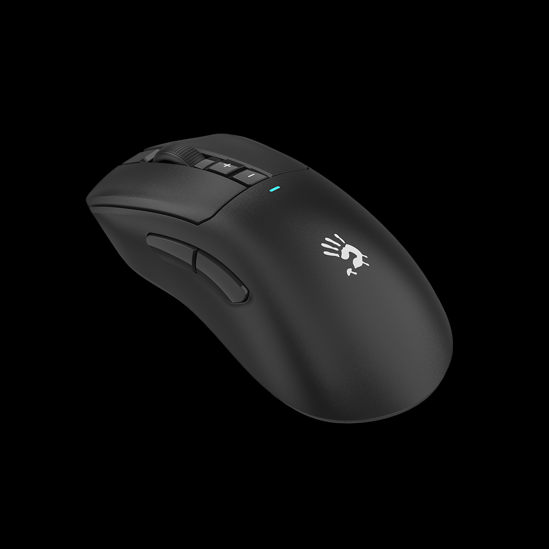 R73 Ultra Duo Bloody WaveLink Full Speed Dual Mode Wireless Gaming Mouse USB Black