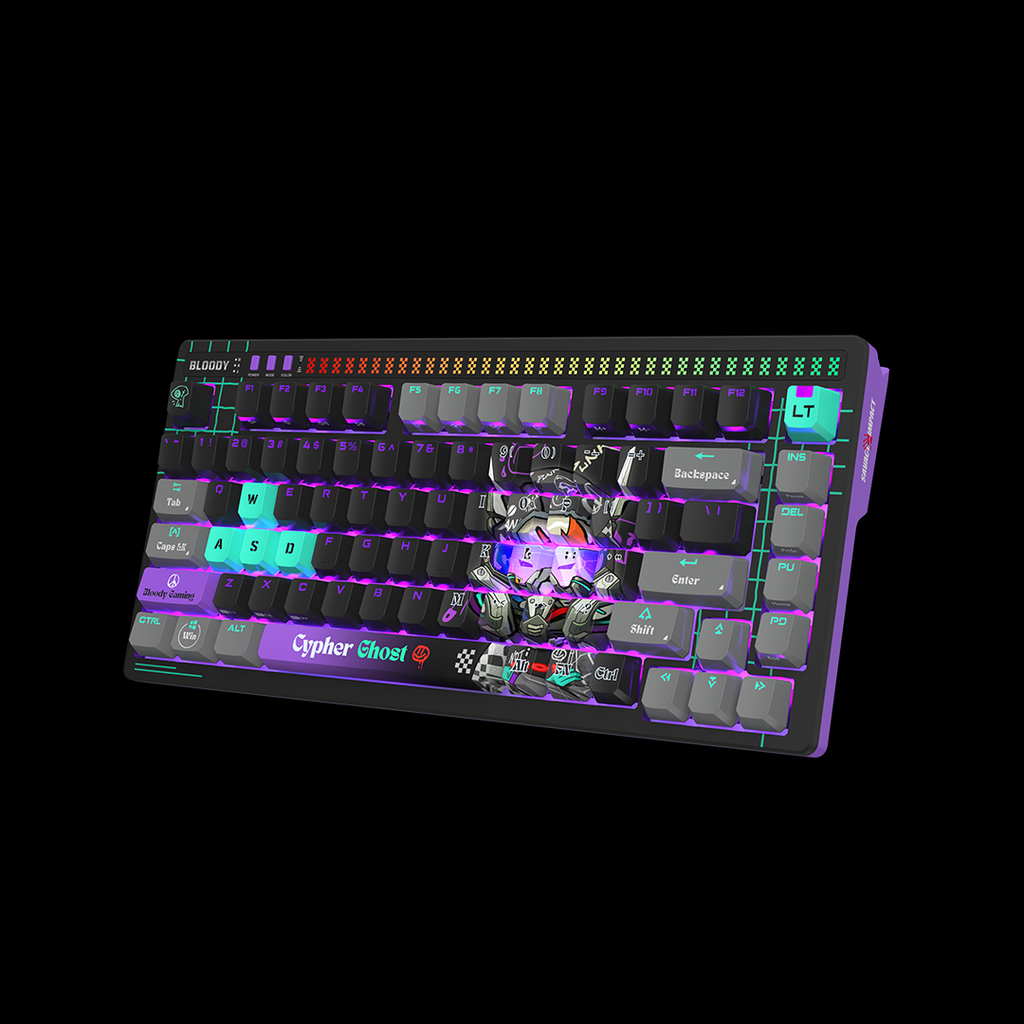 AT75 ALPHA CYPHER GHOST OPTICAL SWITCH (MECHANICAL)  Voice-Activated LED Lighting Bar