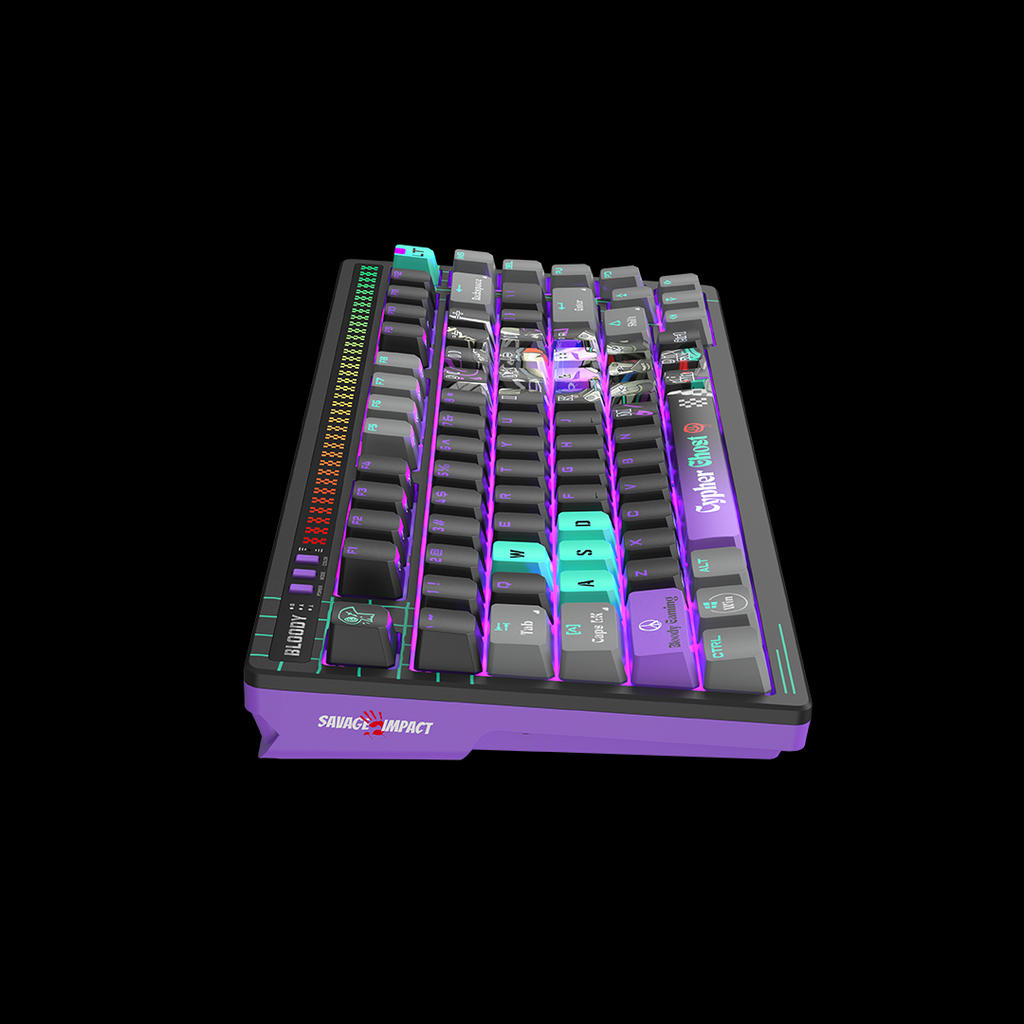 AT75 ALPHA CYPHER GHOST OPTICAL SWITCH (MECHANICAL)  Voice-Activated LED Lighting Bar