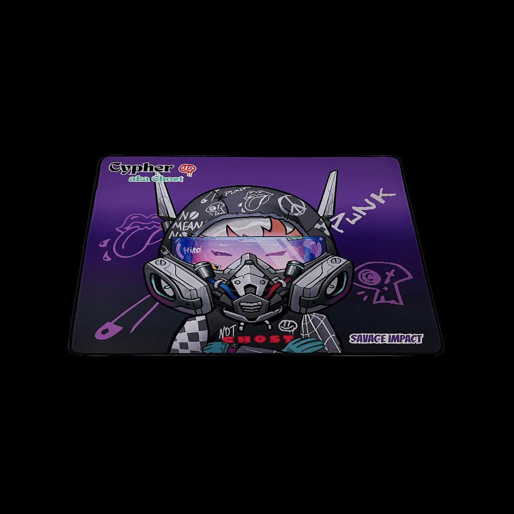 BP-45W Bloody x Savage Waterproof Mouse Pad 45 x 40 x 0.5 cm Cypher Ghost