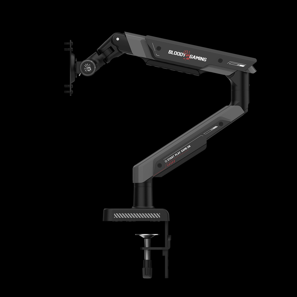 DM-8 Bloody Gaming Desktop Monitor Mount USB Sports Black