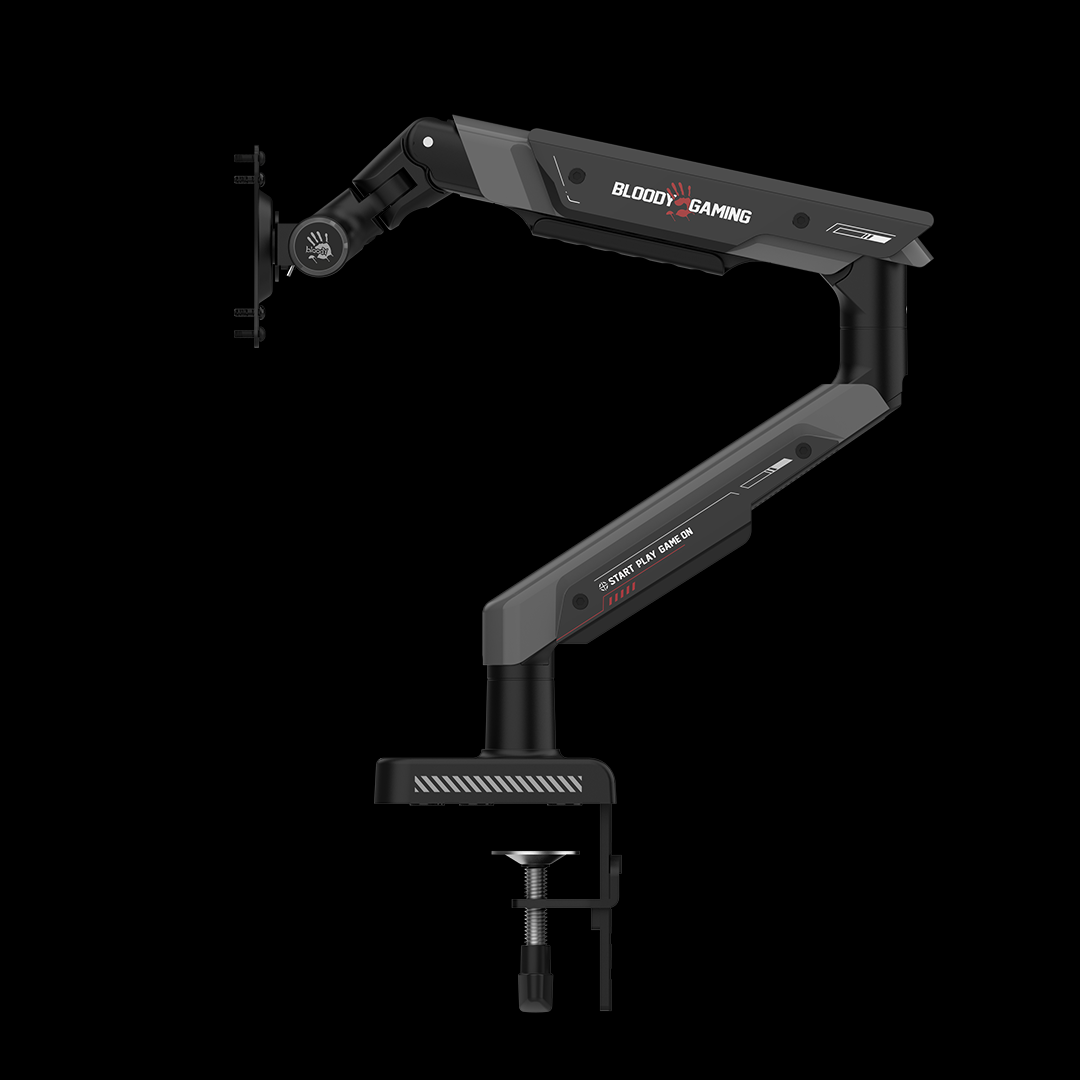 DM-8 Bloody Gaming Desktop Monitor Mount USB Sports Black