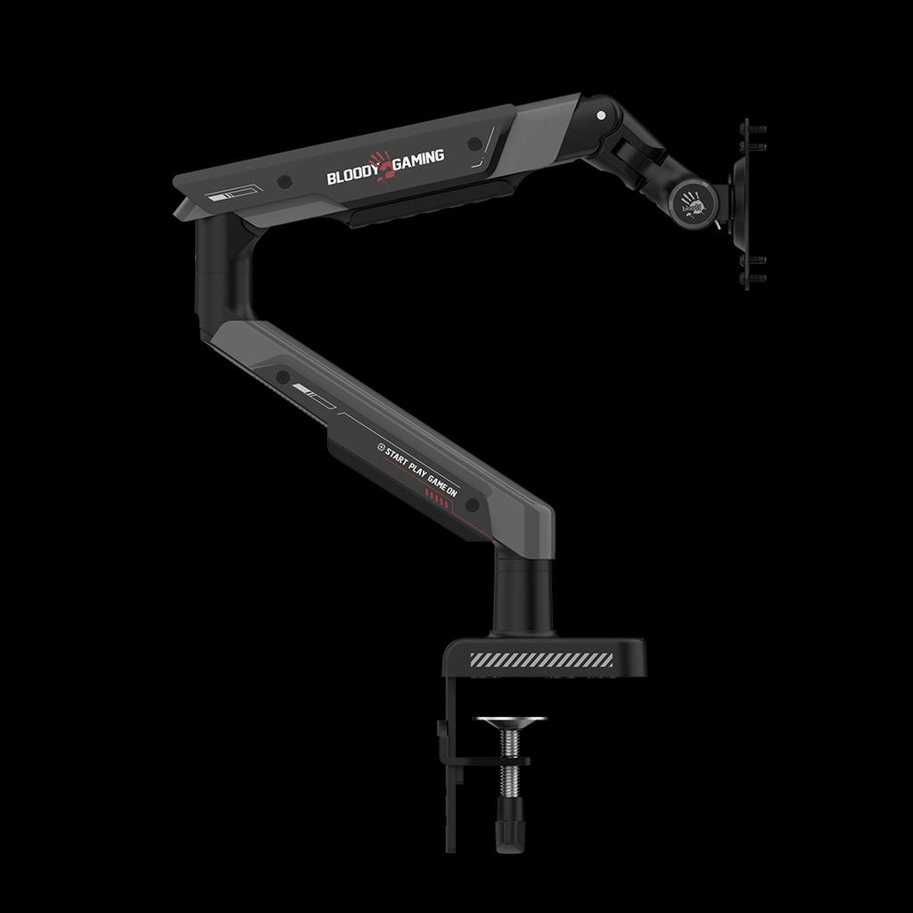 DM-8 Bloody Gaming Desktop Monitor Mount USB Sports Black