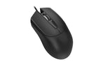 OP-750S A4tech Wired Silent Click Mouse USB Black