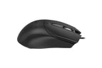 OP-750S A4tech Wired Silent Click Mouse USB Black