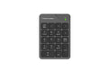 FGK21C  A4tech Fstyler 2.4G Wireless Rechargeable Numeric Keypad USB Black+Blue Receiver+Type Adapter, Grey