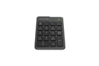 FGK21C  A4tech Fstyler 2.4G Wireless Rechargeable Numeric Keypad USB Black+Blue Receiver+Type Adapter, Grey
