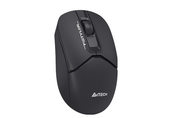 FG12S A4tech Fstyler 2.4G Wireless Silent Click Mouse USB Black