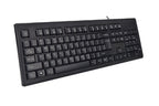 KR-83 A4tech Comfortkey Wired Keyboard USB (Black) US Layout