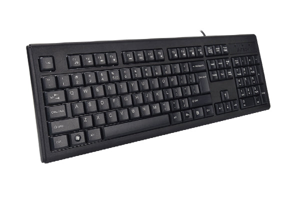 KR-83 A4tech Comfortkey Wired Keyboard USB (Black) US Layout