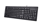 KR-83 A4tech Comfortkey Wired Keyboard USB (Black) US Layout
