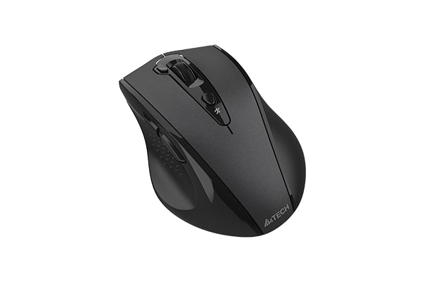 G7-810S Air2 A4tech 2.4G Wireless Mouse USB+Type-C Adaptor, Black