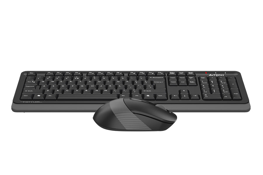 FG1010S A4tech Fstyler Wireless Combo Set ( FGK10+FG10S Silent Click) Grey, US Layout