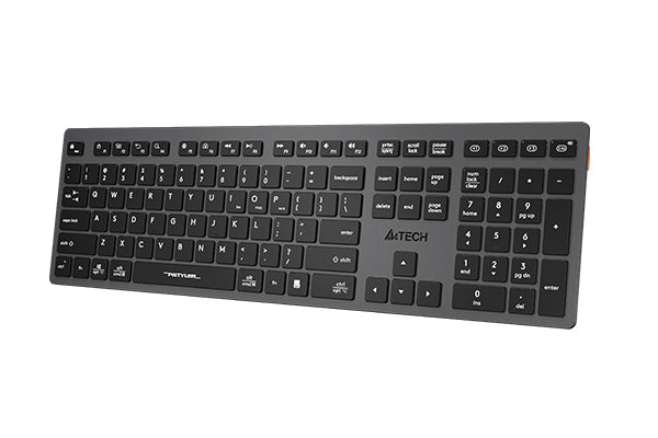 FBX50C A4tech Fstyler Bluetooth & 2.4G Scissor Switch Keyboard, Black, US Layout