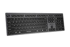 FBX50C A4tech Fstyler Bluetooth & 2.4G Scissor Switch Keyboard, Black, US Layout