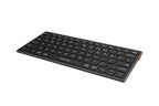 A4tech FBX51C Fstyler Bluetooth & 2.4G Scissor Switch Compact Keyboard Type C, Grey, US Layout