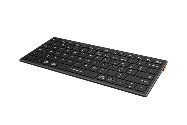 FBX51C A4tech Fstyler Bluetooth & 2.4G Scissor Switch Compact Keyboard Type C, Grey, US Layout
