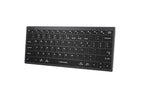 A4tech FBX51C Fstyler Bluetooth & 2.4G Scissor Switch Compact Keyboard Type C, Grey, US Layout