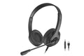 FH100U A4tech Fstyler USB Headphone Stone Black