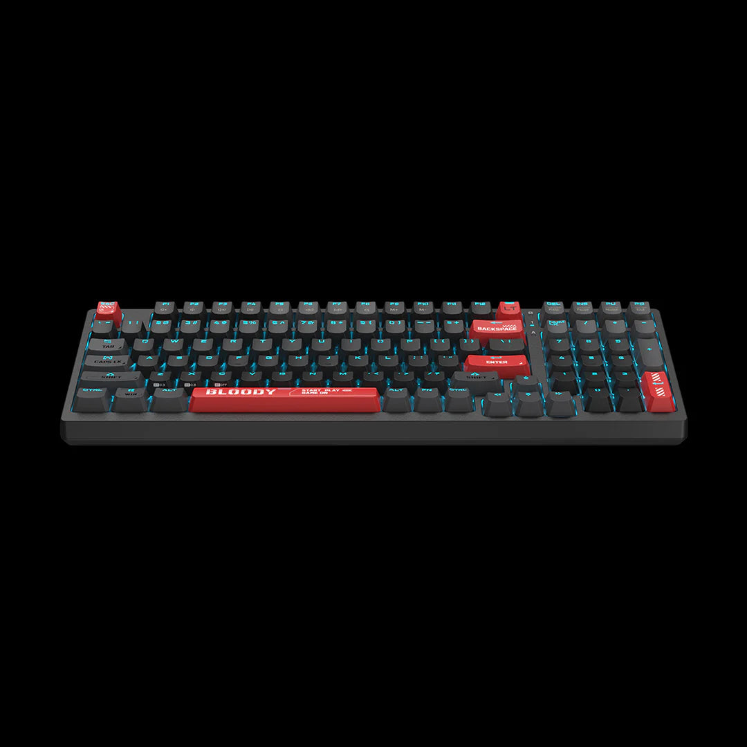AT98 Bloody Alpha Optical Switch Mechanical Keyboard USB Bloody Red, US Layout
