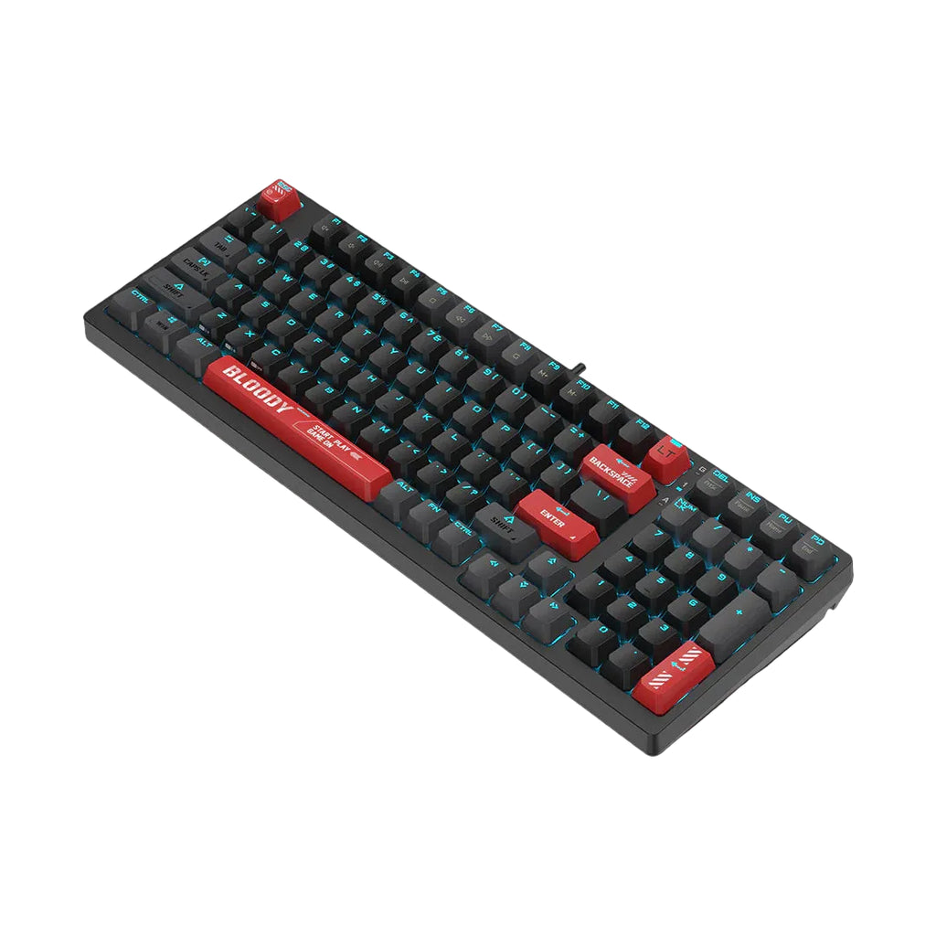 Bloody AT98 Alpha Optical Switch Mechanical Keyboard USB Bloody Red, US Layout