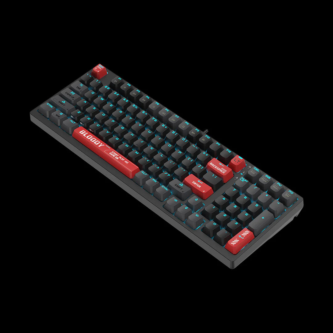AT98 Bloody Alpha Optical Switch Mechanical Keyboard USB Bloody Red, US Layout