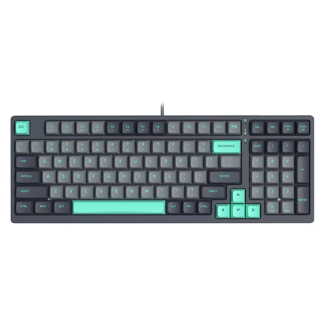 FS-300 Panda Rock White Backlit Mechanical