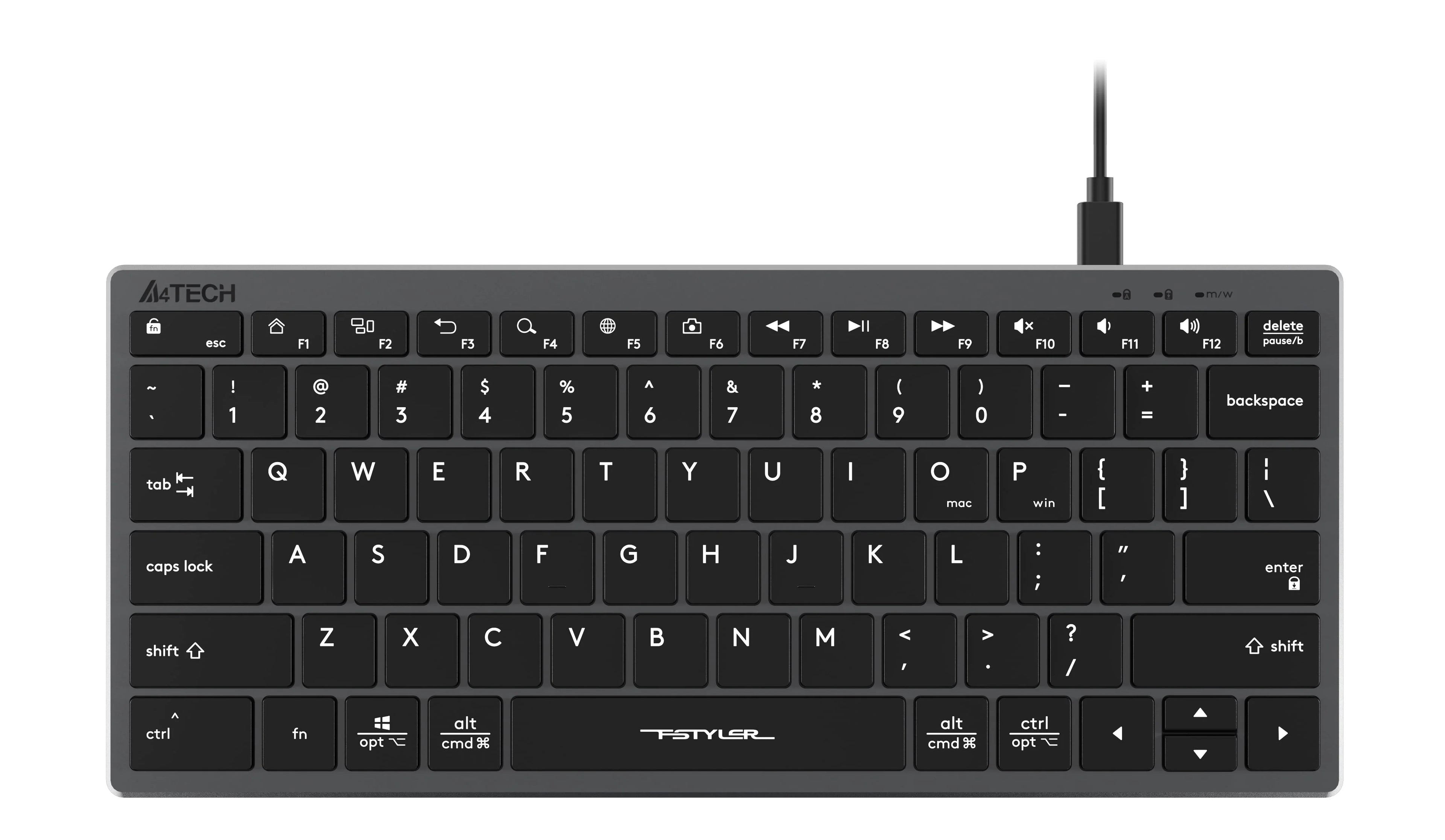 FX51 Black Scissor Switch Keyboard