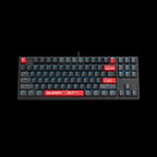 AT87 Bloody Alpha Optical Switch Mechanical Keyboard USB Bloody Red,US Layout
