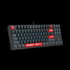 AT87 Bloody Alpha Optical Switch Mechanical Keyboard USB Bloody Red,US Layout