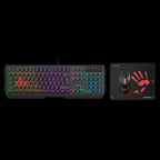B1700 Bloody Gaming Desktop B140N+ES7+BP-50M USB Black, US Layout