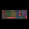 WS98 Bloody RGB Wireless BLMS Mechanical Keyboard BLMS Red Switch, USB Bloody Red, US Layout