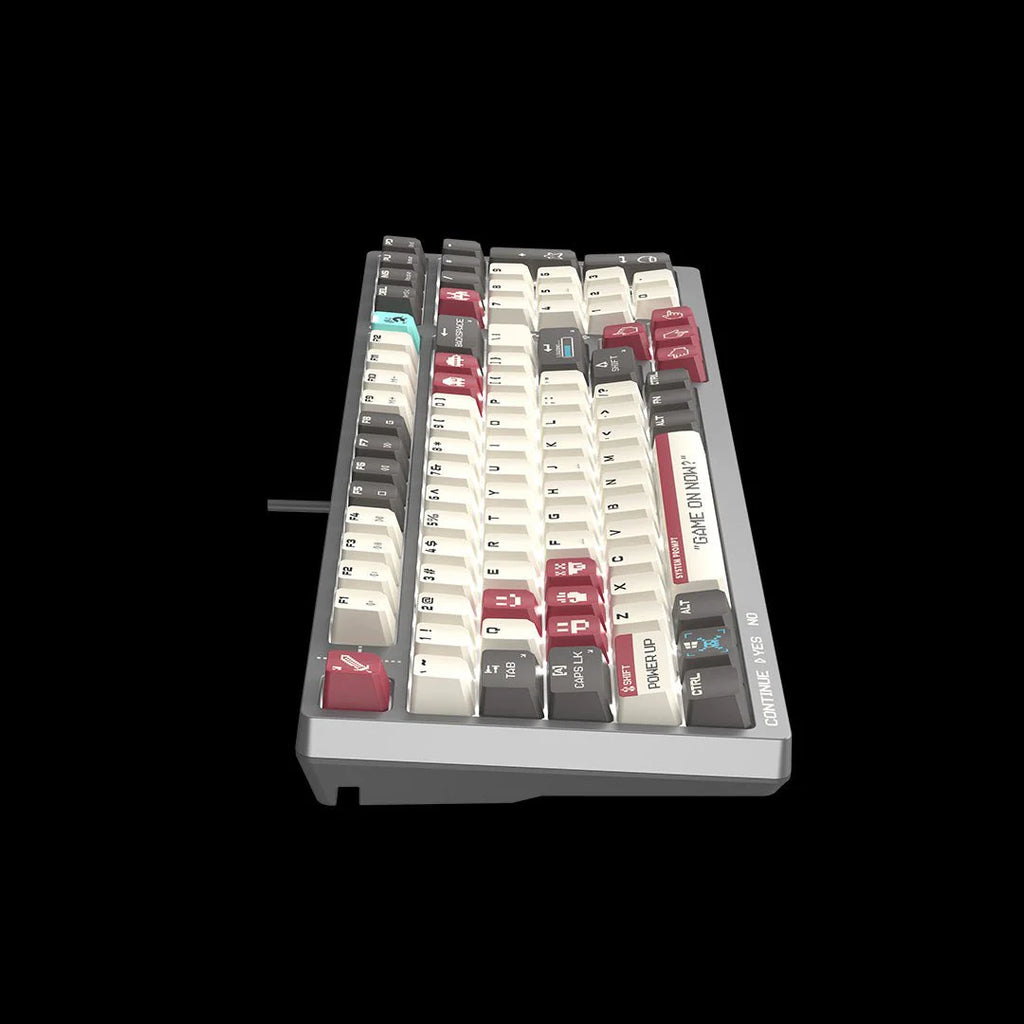 S98 Bloody BLMS Mechanical Gaming Keyboard 80% (98Keys) Compact Style BLMS Red Switch USB Pixels Red US Layout